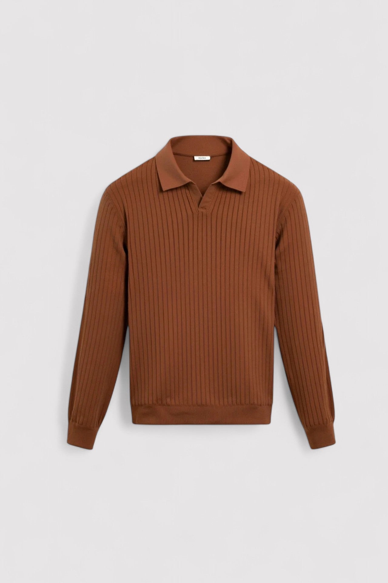 Polo da Uomo a Righe Lunghe Stile Old Money per Eleganza Sottile Stile Italiano