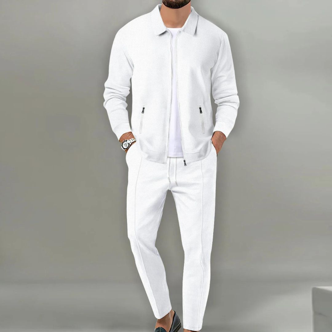 Completo Sportivo Moderno Essenziale per Uomo Stile Italiano