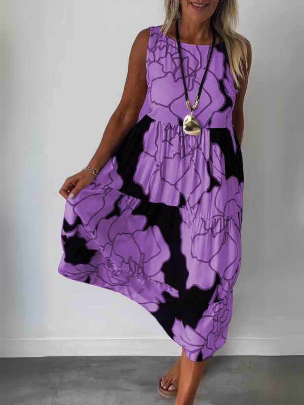 Vestito Floreale Elegante Sophia per Stile e Comfort Senza Tempo Stile Italiano