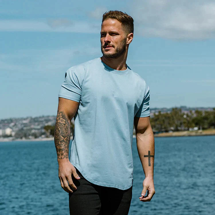 Aaron | Magliette da Palestra Uomo Sportive