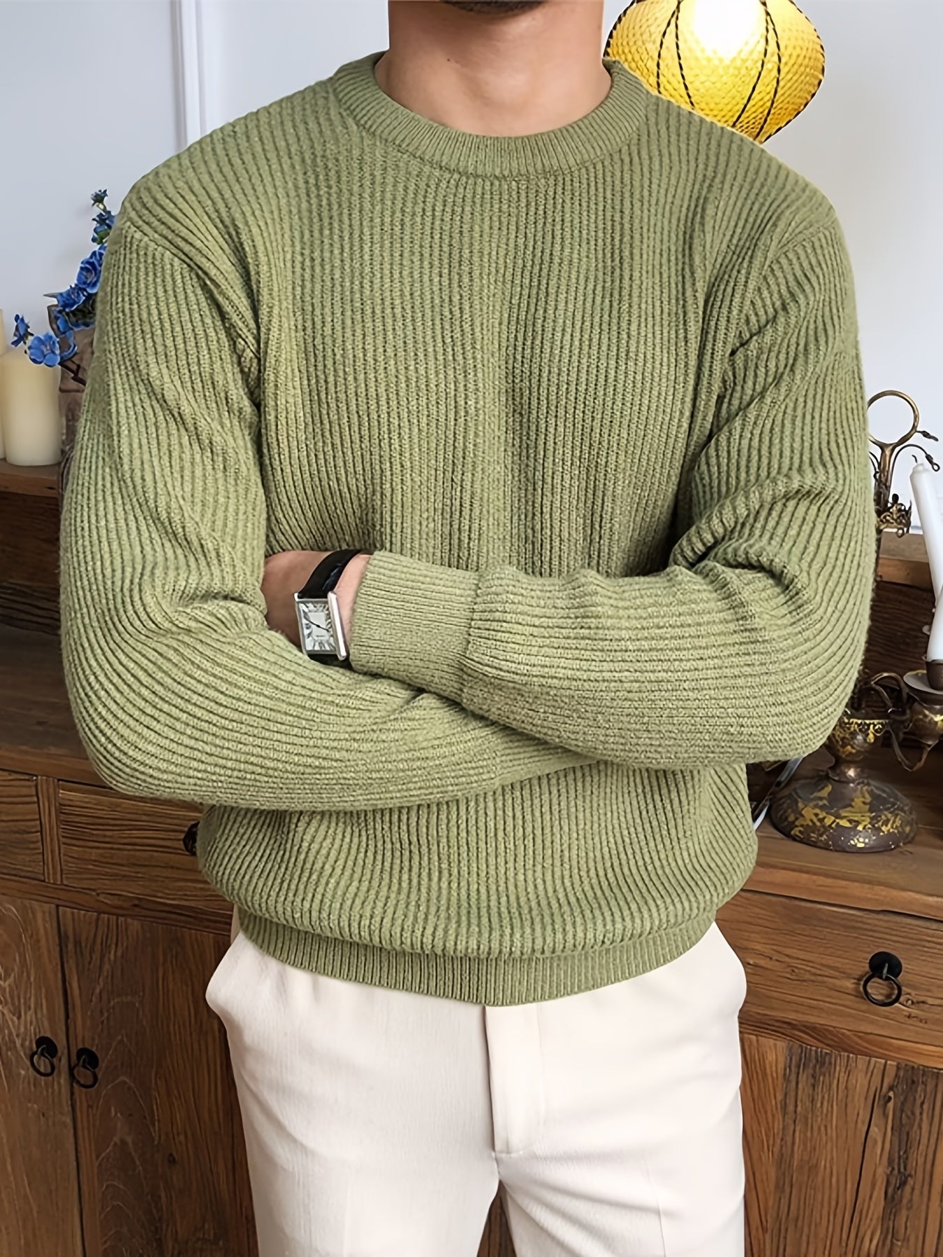 Marco - Maglione elegante con design a trecce per un look rétro-chic