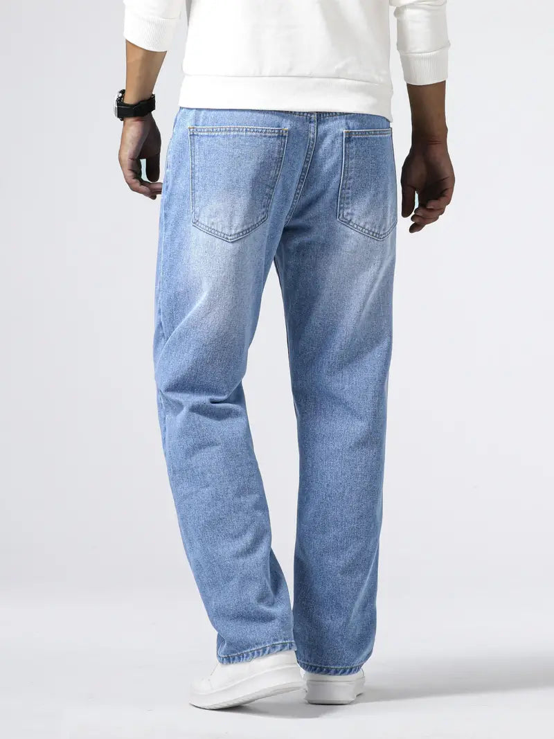 Jeans oversized da uomo Nick per comfort e stile
