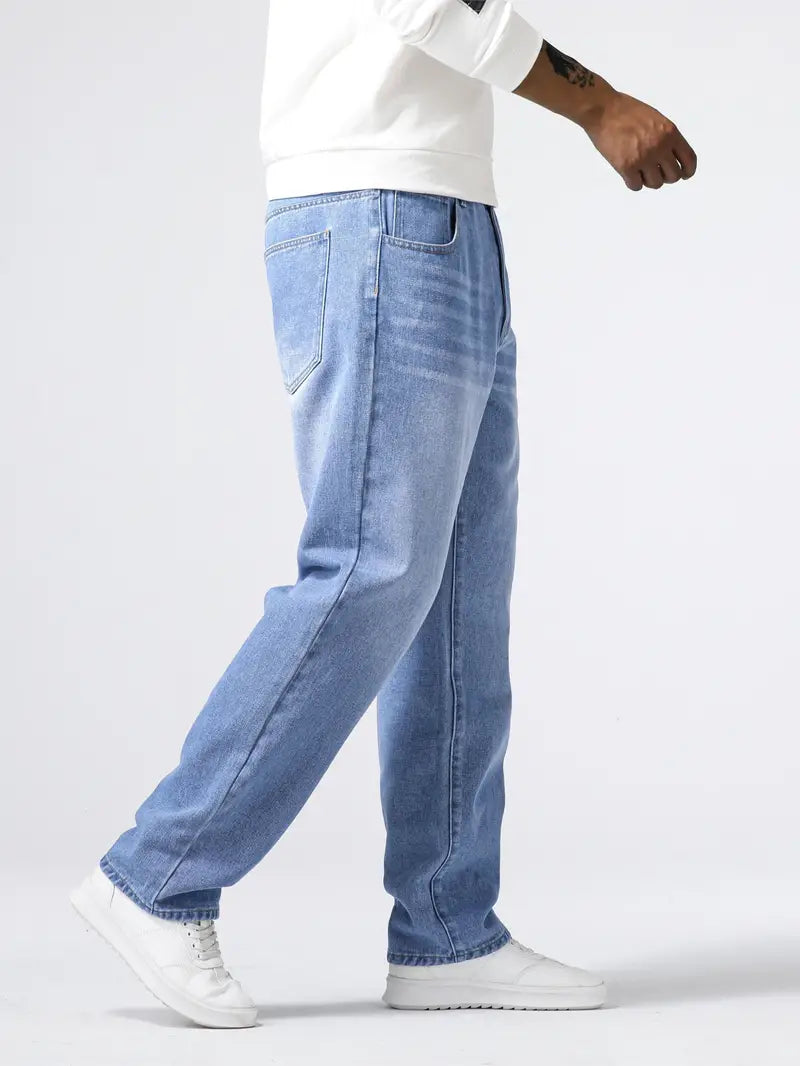 Jeans oversized da uomo Nick per comfort e stile