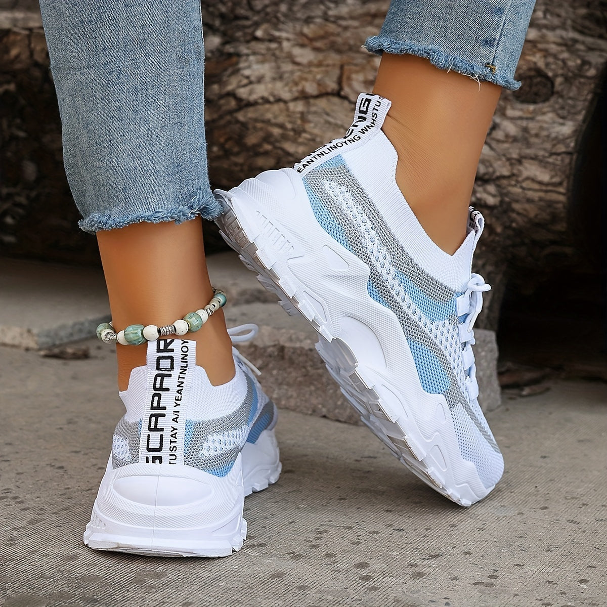Luca - Sneakers estive a blocchi di colore, leggere e traspiranti