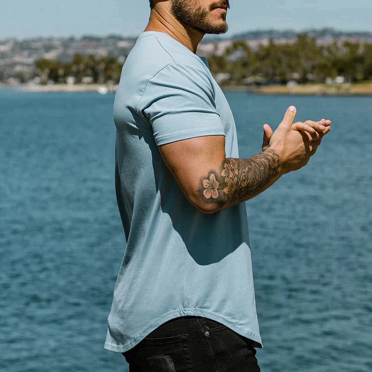 Aaron | Magliette da Palestra Uomo Sportive