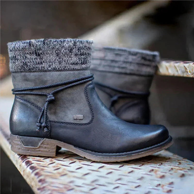 Stivaletti di Pelle Eleganti per l'Autunno per Donne