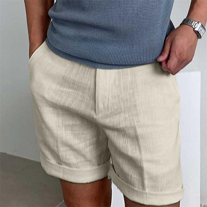 Shorts da Spiaggia Uomo | Vintage in Lino