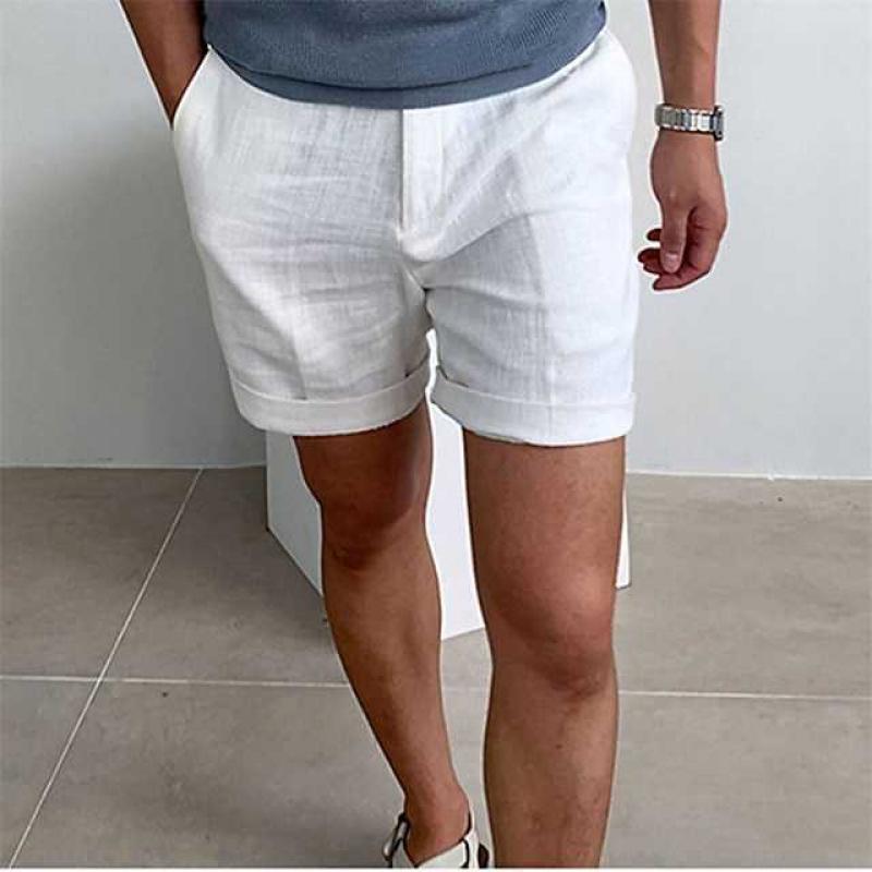 Shorts da Spiaggia Uomo | Vintage in Lino