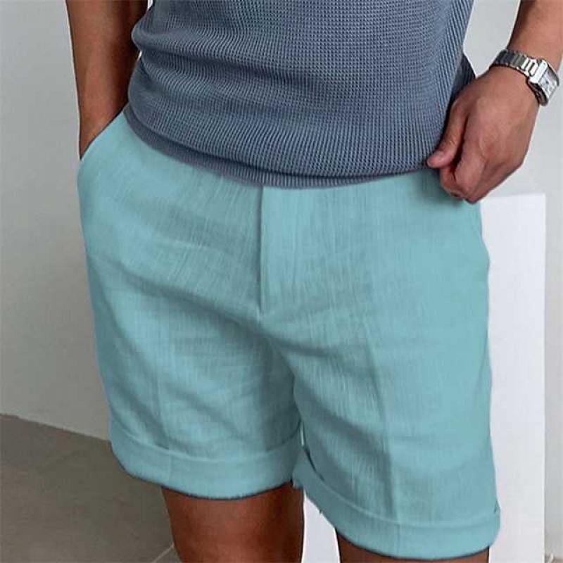 Shorts da Spiaggia Uomo | Vintage in Lino