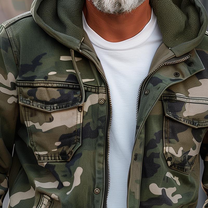 Giacca Camouflage Impermeabile Darcy per Uomini