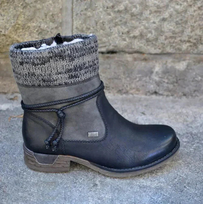 Stivaletti di Pelle Eleganti per l'Autunno per Donne