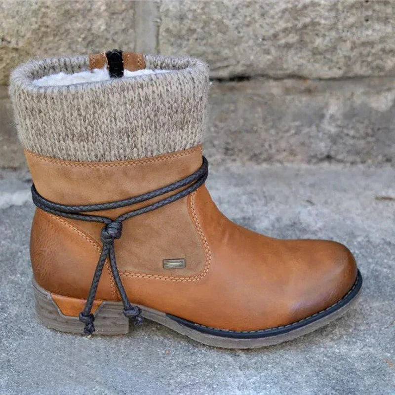Stivaletti di Pelle Eleganti per l'Autunno per Donne