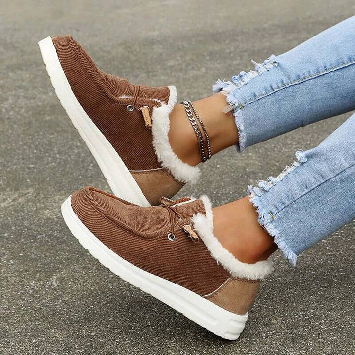 Scarpe Invernali alla Moda con Fodera per Donna