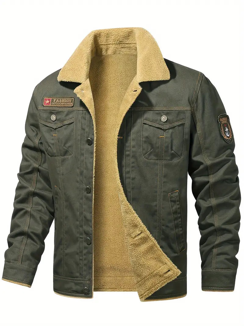 Giacca Biker Fleece Valor di Tommy