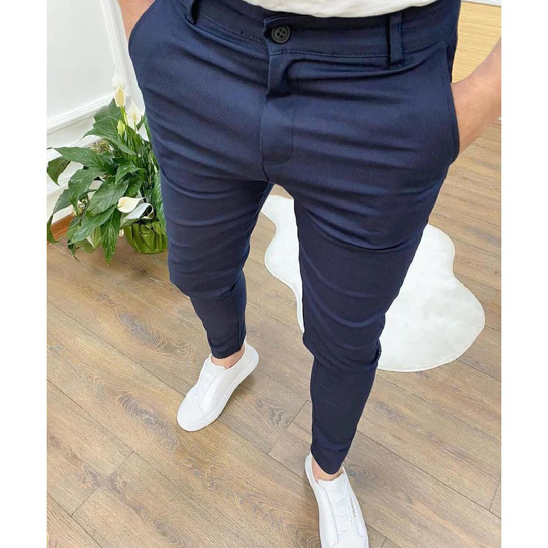 Marco - Pantaloni slim-fit stretch eleganti per uomini