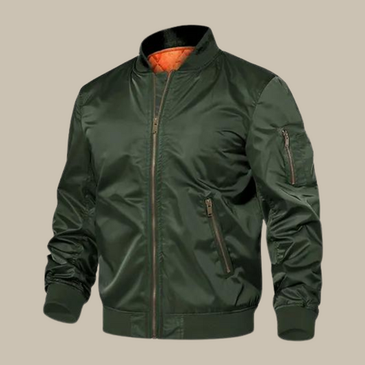 Bomber Flight | Giacca bomber imbottita elegante per uomo con zip