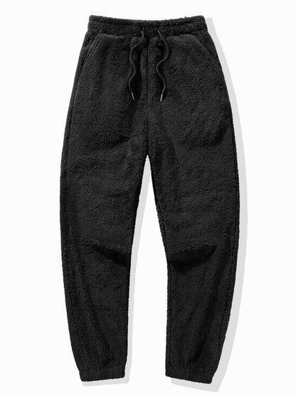 Leonel - Set Invernale con Felpa Teddy e Joggers per Uomo