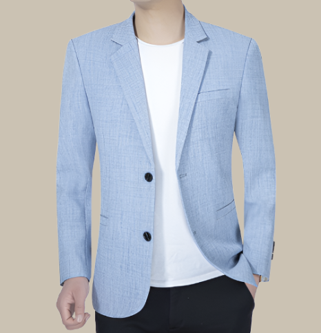 Blazer HUGO - Elegante giacca estiva italiana per uomo con taglio impeccabile