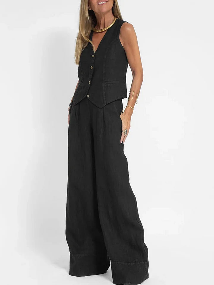 Gilet da Donna in Lino Leggero - Stile Versatile