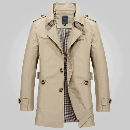 Ambrose | Elegante trenchcoat impermeabile da uomo