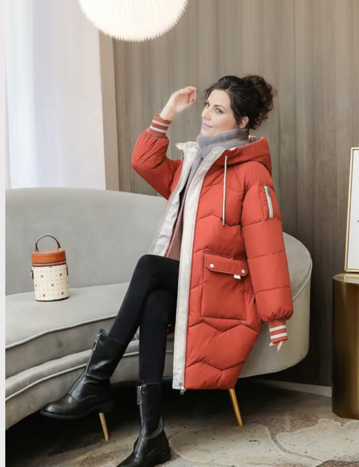 Sicilia | Elegante parka invernale