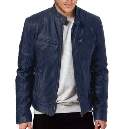 Brian - Giacca da Uomo in Pelle Premium