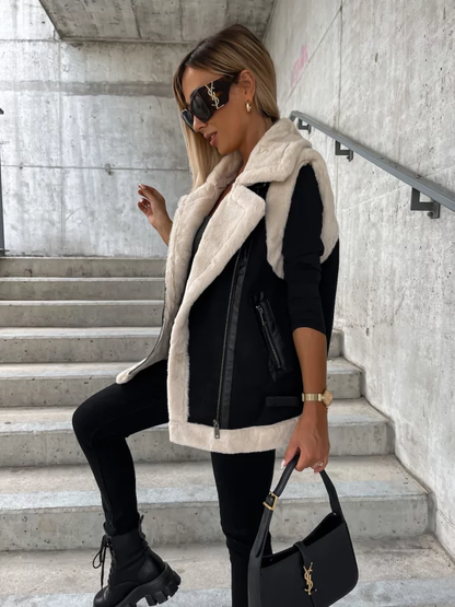 Erika | Giacca in lana senza maniche