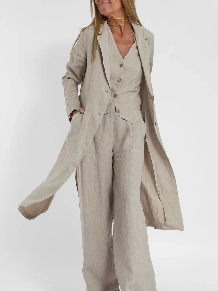 Gilet da Donna in Lino Leggero - Stile Versatile