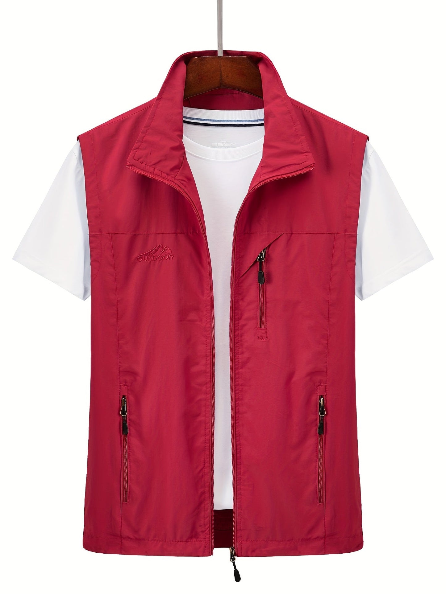 Gilet da uomo Beckham con tasche multiple per avventure all'aperto e comfort invernale