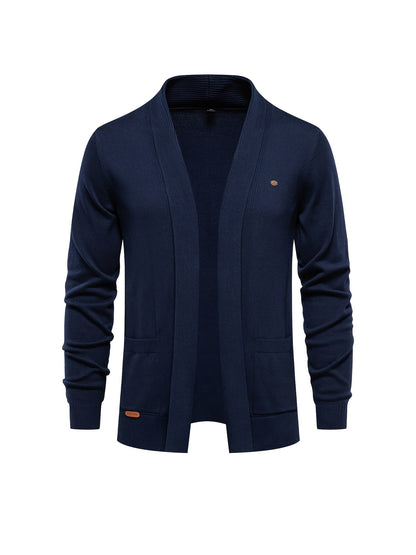 Berto - Gilet da uomo con scollo a V e apertura frontale