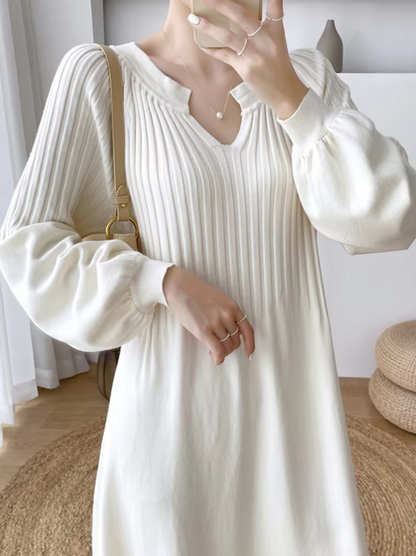 Jemma – Abito maxi lavorato a maglia