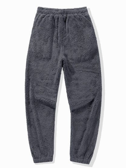 Leonel - Set Invernale con Felpa Teddy e Joggers per Uomo