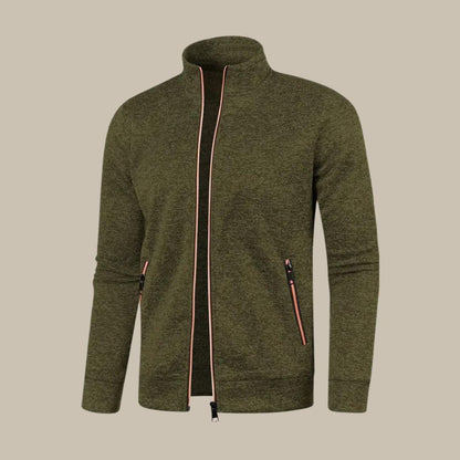 Marco - Gilet sportivo con zip e colletto per avventure all'aperto