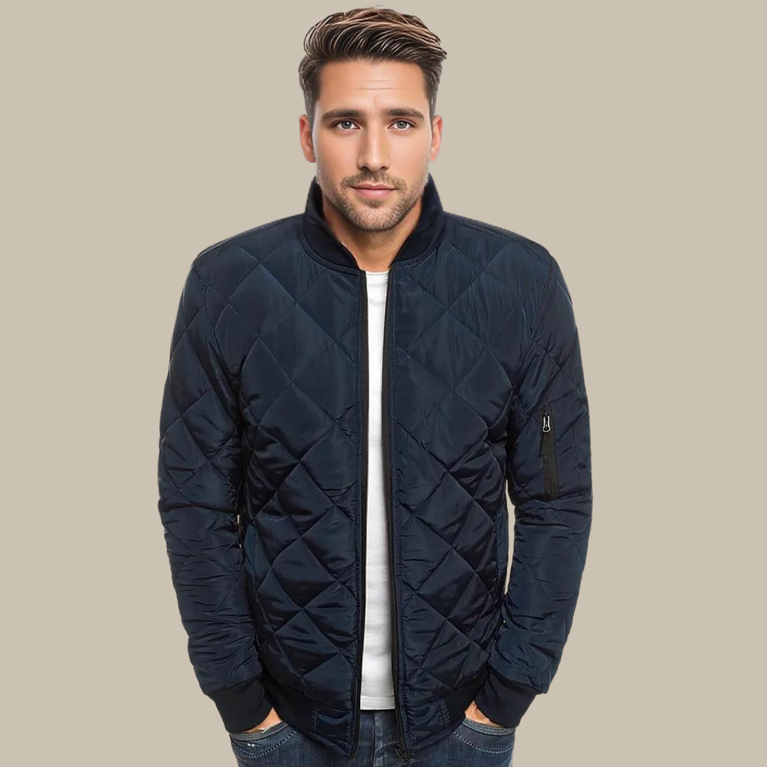 Giacca bomber | Elegante giacca trapuntata da uomo