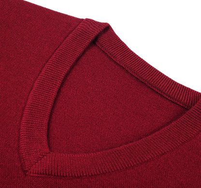 Jacopo - Elegante maglione senza maniche con scollo a V per uomo