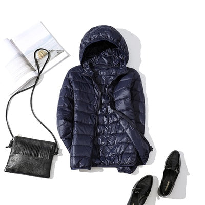Lena | Giacca in Piuma Ultralight e Impermeabile per Donne