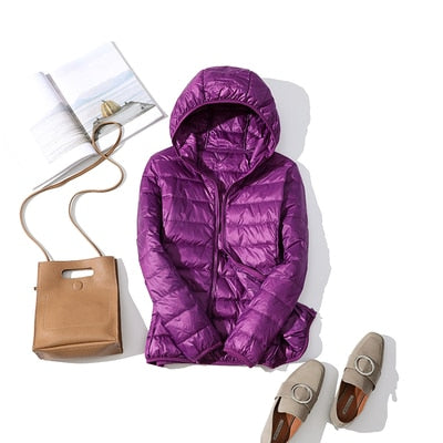 Lena | Giacca in Piuma Ultralight e Impermeabile per Donne