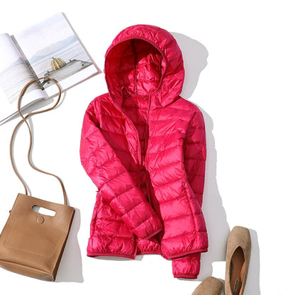 Lena | Giacca in Piuma Ultralight e Impermeabile per Donne