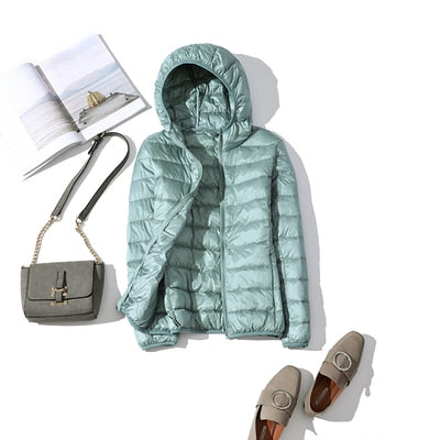 Lena | Giacca in Piuma Ultralight e Impermeabile per Donne