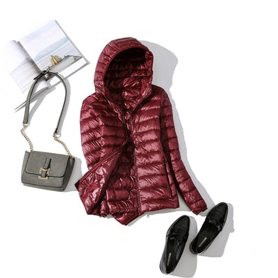 Lena | Giacca in Piuma Ultralight e Impermeabile per Donne
