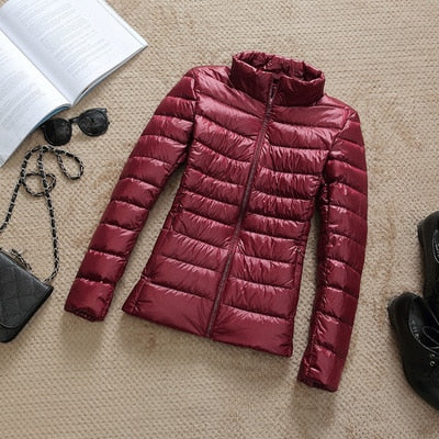 Lena | Giacca in Piuma Ultralight e Impermeabile per Donne