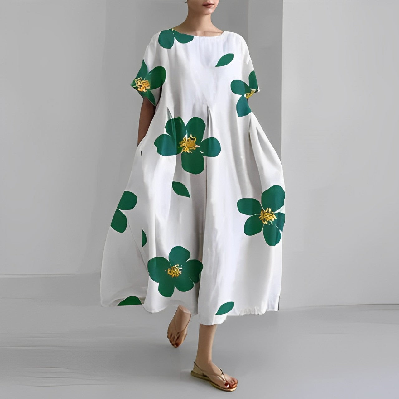 Abito Maxi Boho Floreale per uno Stile Estivo Senza Sforzo Stile Italiano