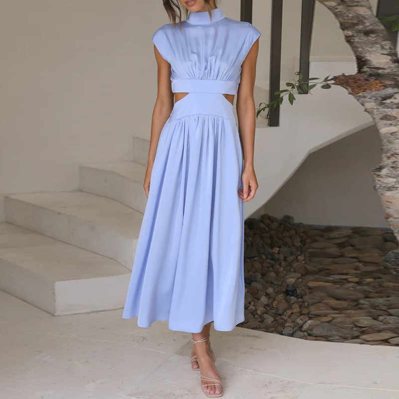 Abito Maxi Cocktail Elegante per Eventi Sofisticati Stile Italiano