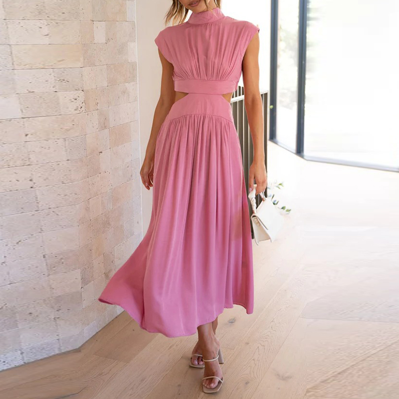 Abito Maxi Cocktail Elegante per Eventi Sofisticati Stile Italiano