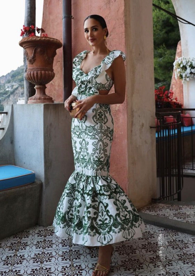 Abito Maxi Elegant Affair - Stile Senza Tempo per Ogni Occasione Stile Italiano