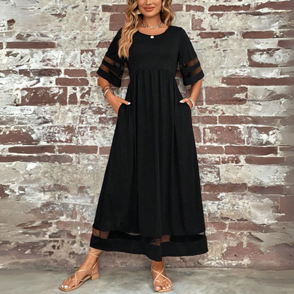 Abito Maxi Elegante per Eventi Estivi e Uscite Informali Stile Italiano