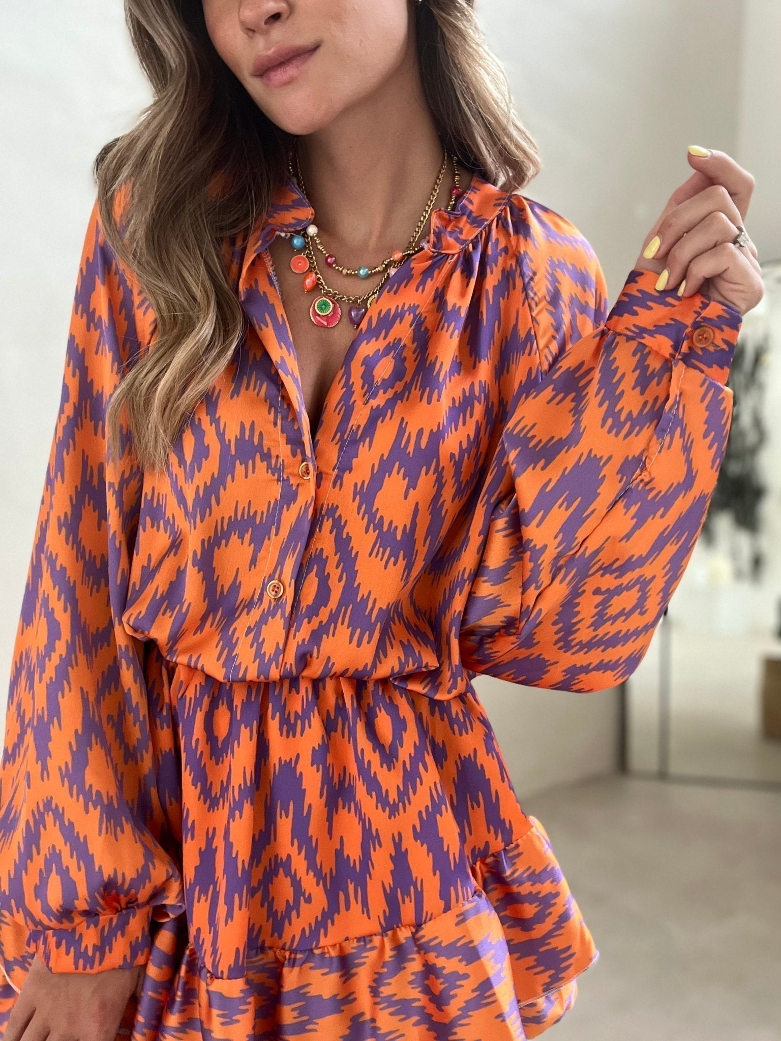 Abito Midi Chic per l'Estate - Stile e Comfort Senza Sforzo Stile Italiano