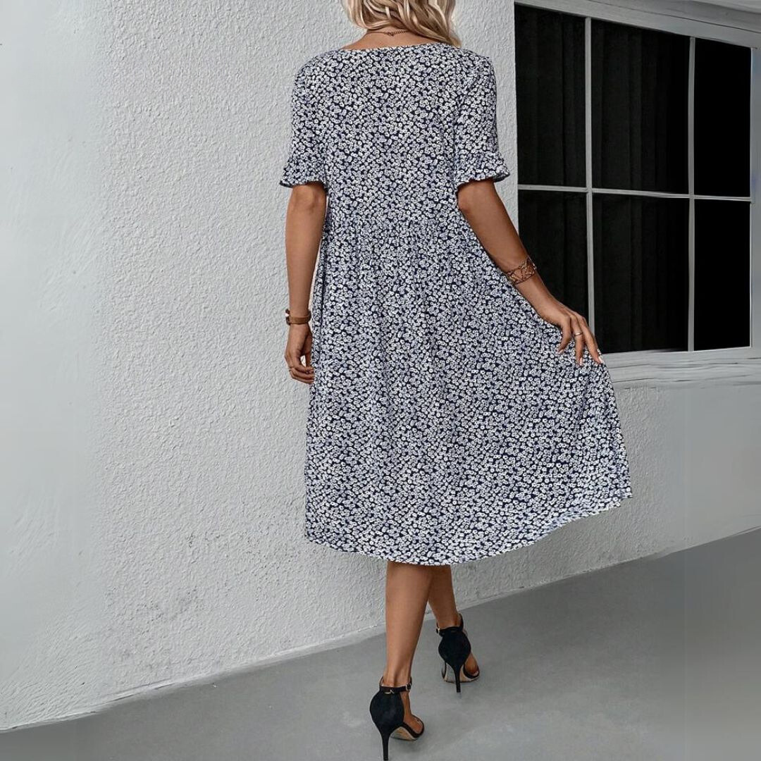 Abito Midi Elegante a Pois per Ogni Occasione Chic Stile Italiano