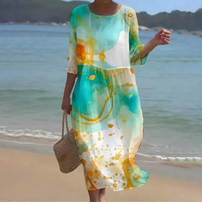 Abito Midi Eleganza Senza Tempo per uno Stile Formale Senza Sforzo Stile Italiano