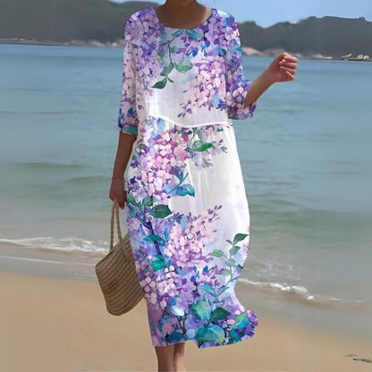 Abito Midi Eleganza Senza Tempo per uno Stile Formale Senza Sforzo Stile Italiano